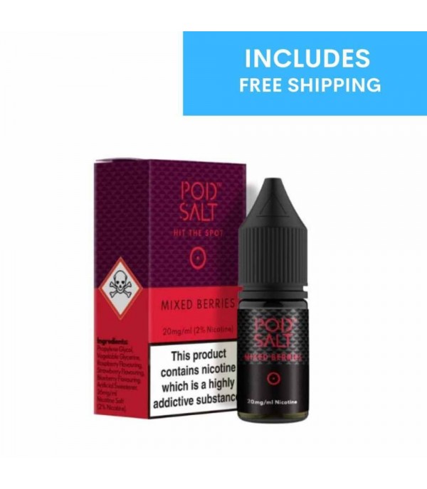 Pod Salt Mixed Berries Eliquid