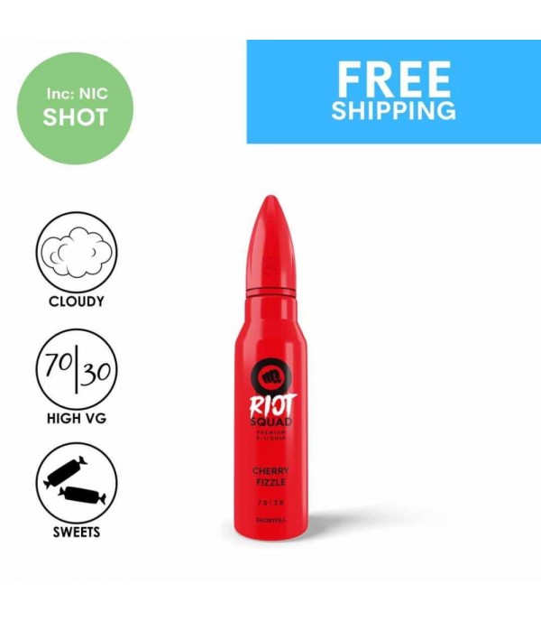 Riot Squad Cherry Fizzle | 60ml