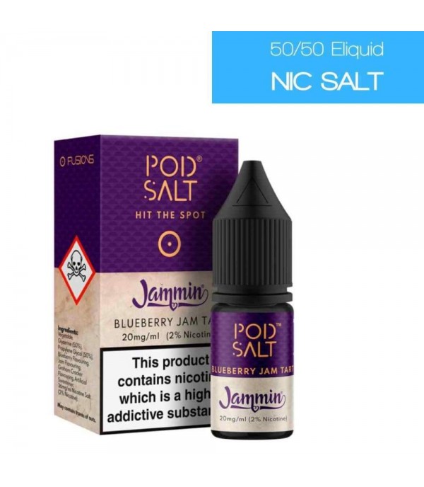 Pod Salt Fusions Jammin Blueberry