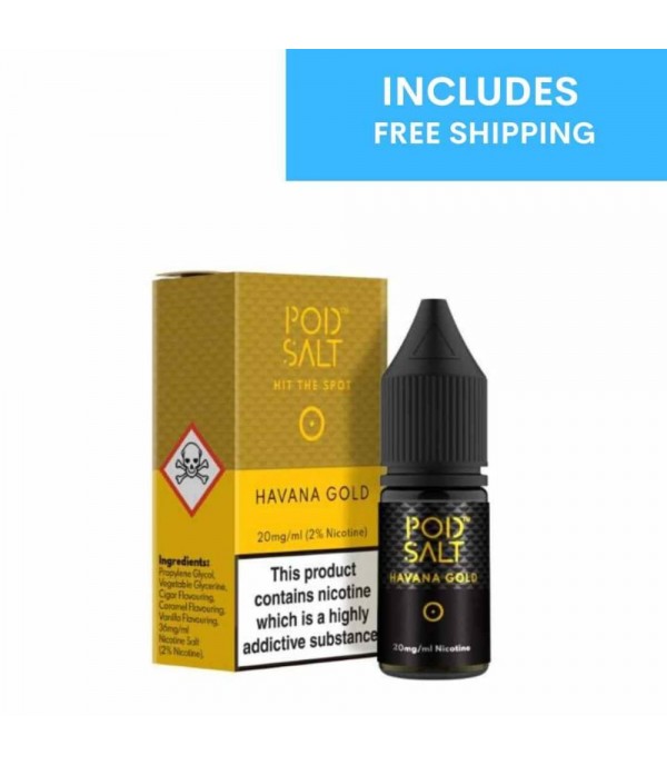 Pod Salt Havana Gold Eliquid