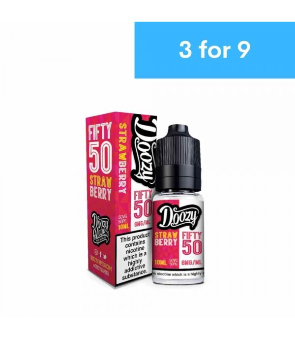 Doozy 5050 Eliquid Strawberry