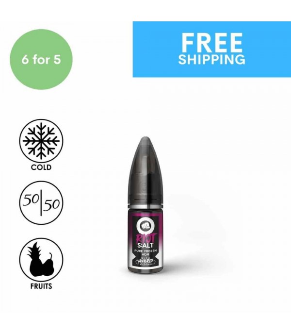 Riot Black Ed. Salts | Pure Frozen Acai | 10ml