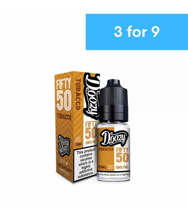 Doozy 5050 Eliquid Tobacco