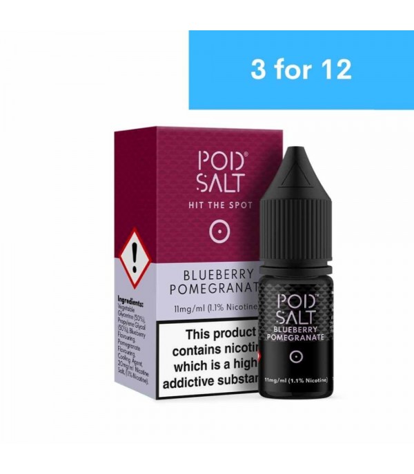 Pod Salt Blueberry Pomegranate Eliquid