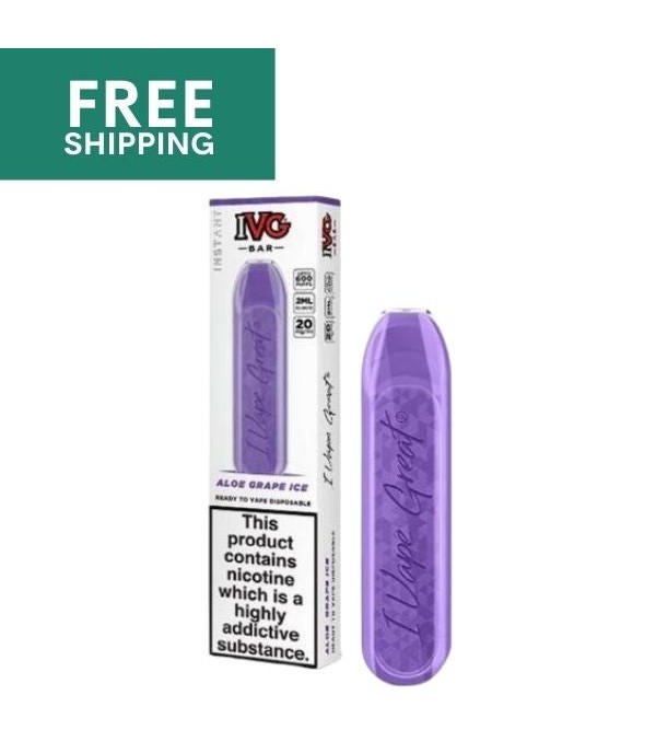 IVG Bar Aloe Grape Ice