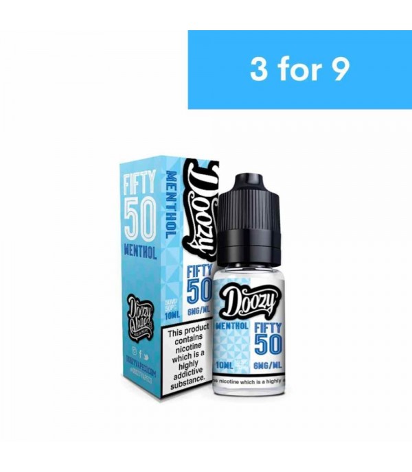 Doozy 5050 Eliquid Menthol