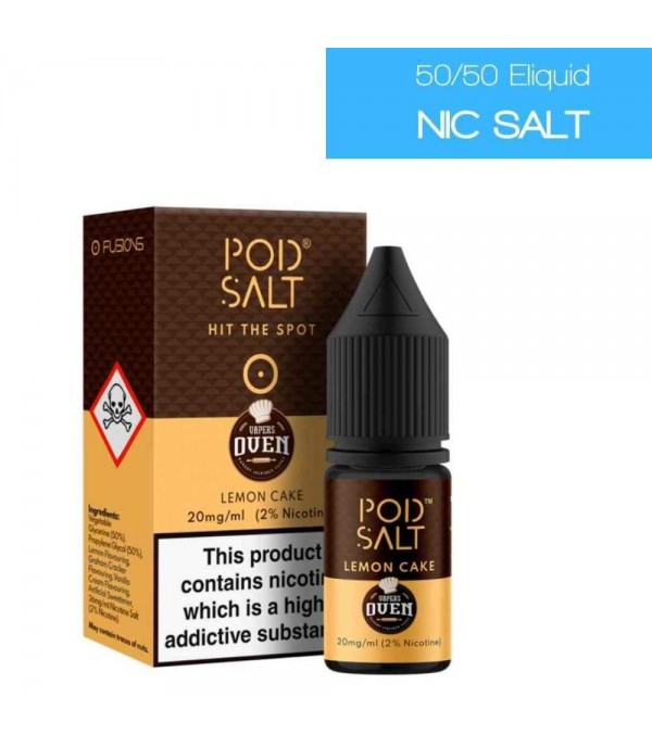 Pod Salt Fusions Lemon Cake