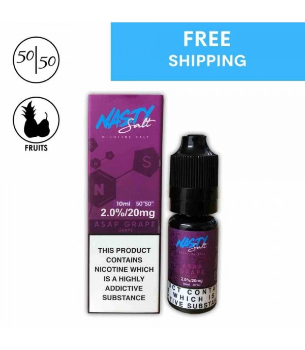 Nasty Salts Asap Grape Eliquid