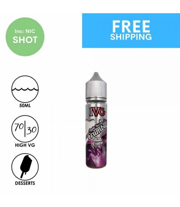 IVG Eliquid | Apple Berry Crumble | 50ml