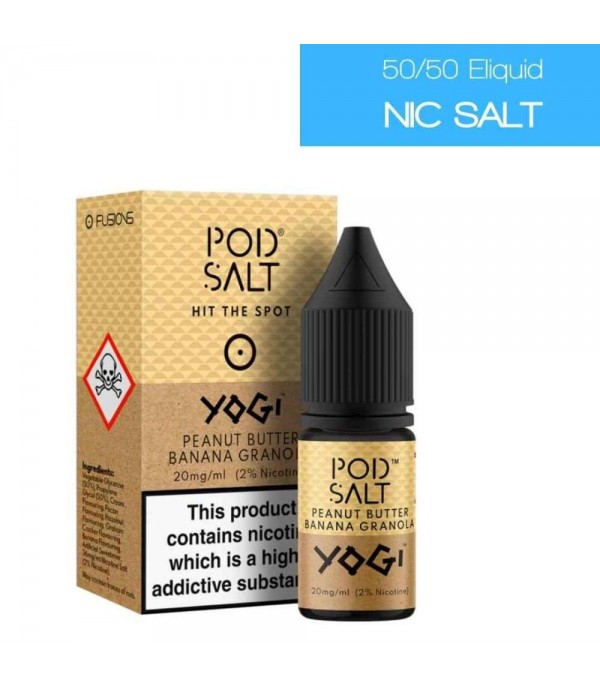 Pod Salt Fusions Yogi Peanut Butter