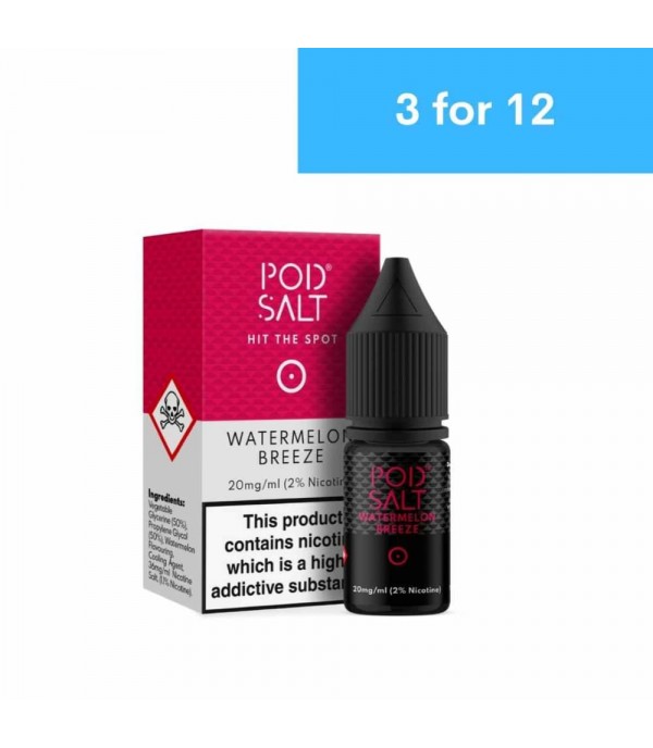 Pod Salt Watermelon Breeze Eliquid