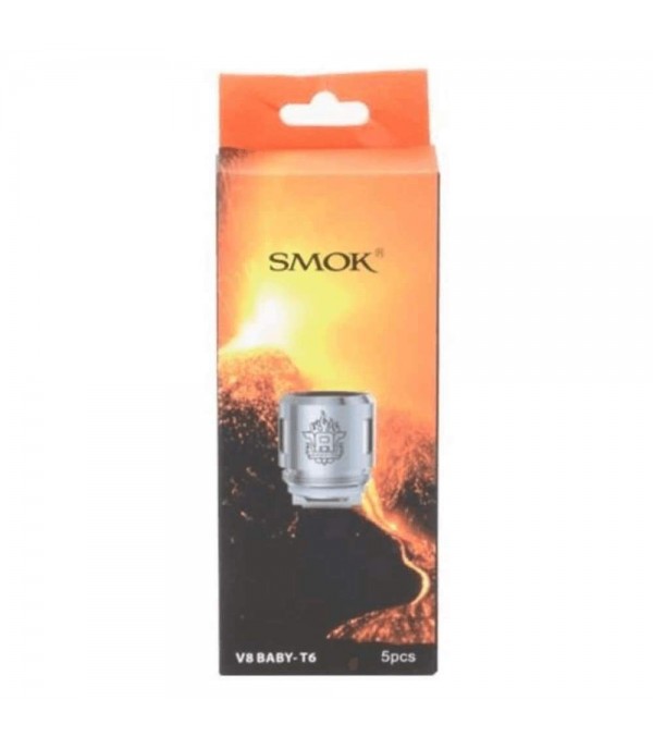 Smok TFV8 Baby T6 Coils - Pack of 5
