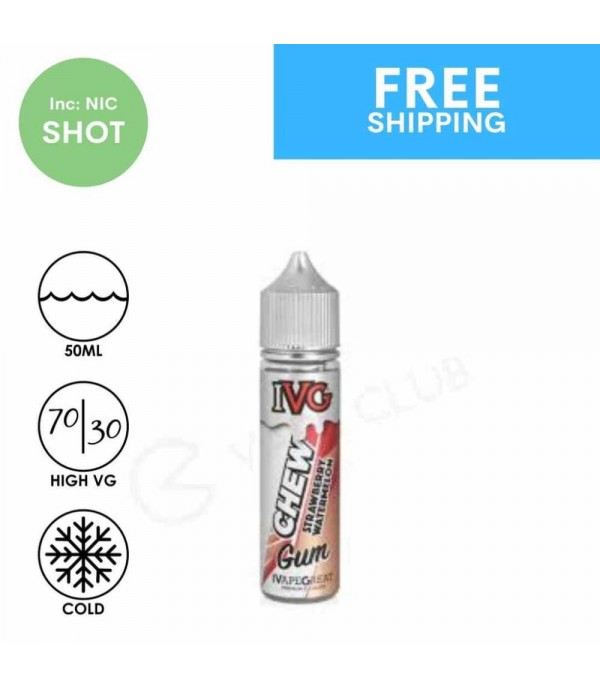 IVG Eliquid | Chew Strawberry Watermelon | 50ml