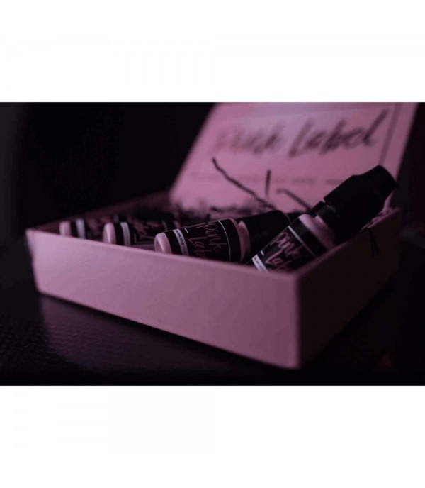 Pink Label Gift Box of 4 flavours - 40ml 50/50 ejuice