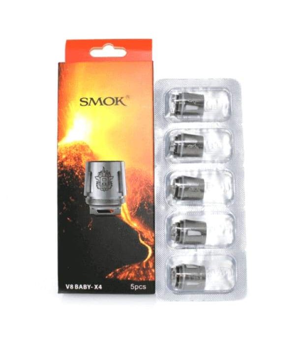 Smok TFV8 Baby X4 Coils - Pack of 5