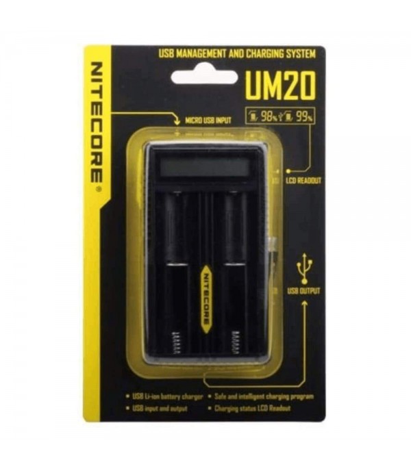 NITECORE UM20 2 Bay Charger