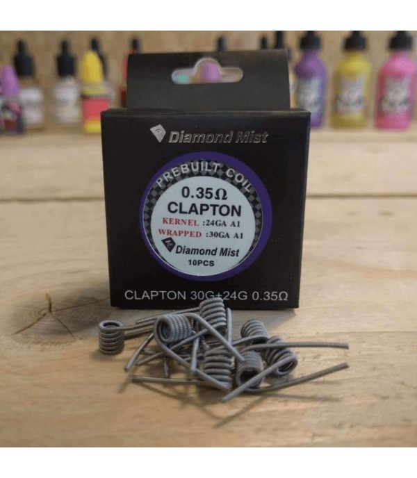 Premade Clapton Coils 0.35 Ohm - Pack of 10