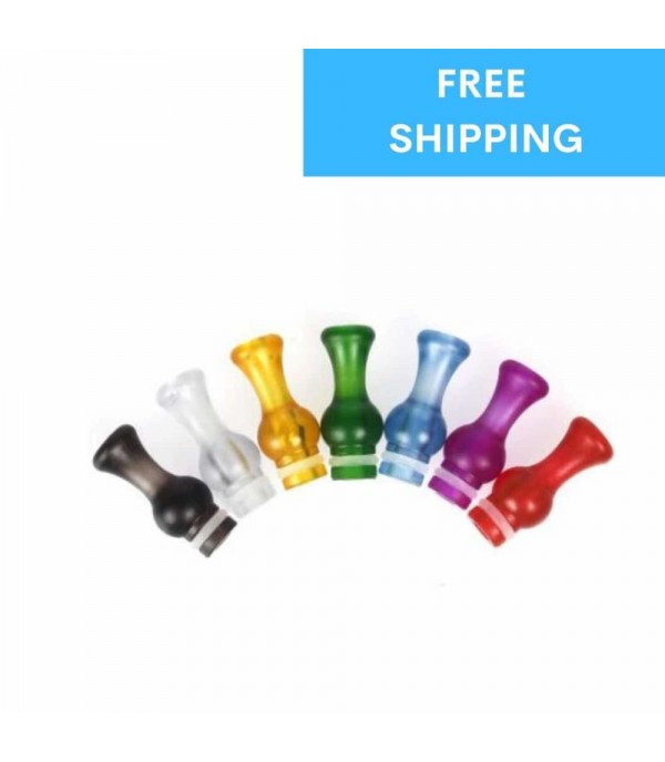 Transparent Plastic Ming Vase Style Drip Tips